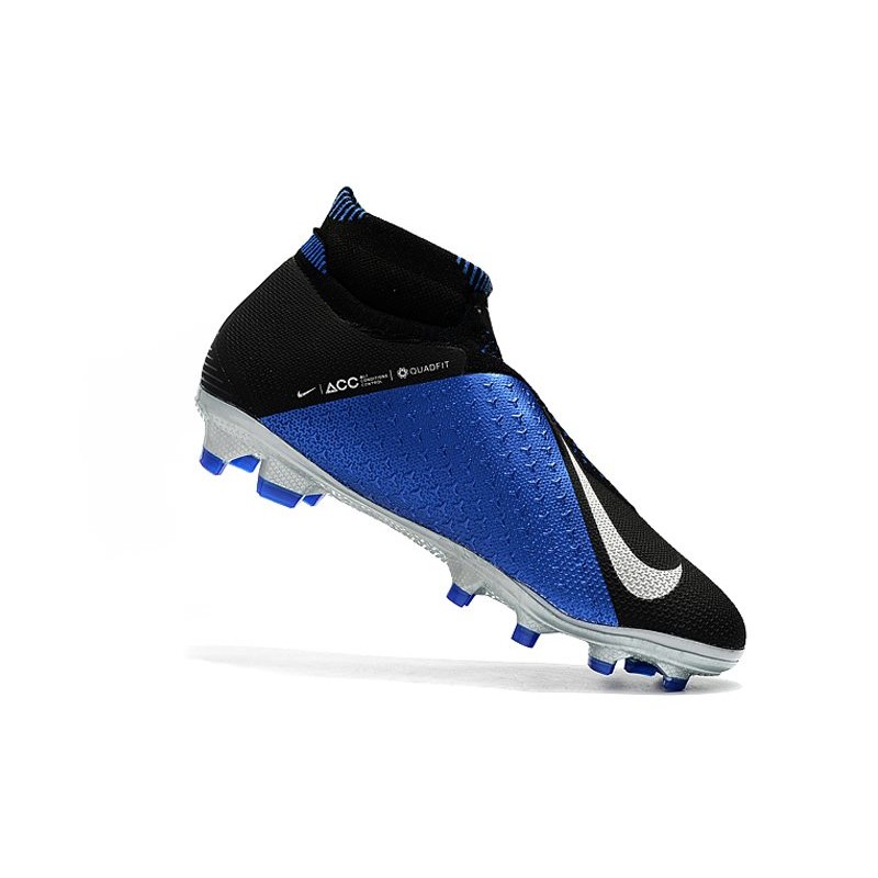 Nike Phantom Vision Elite DF FG Černá Modrý